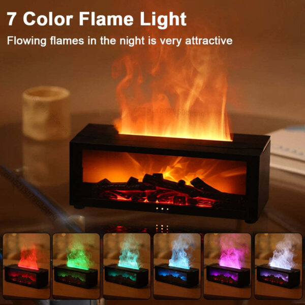 3D Flame Essential Oil Diffuser - Image 4