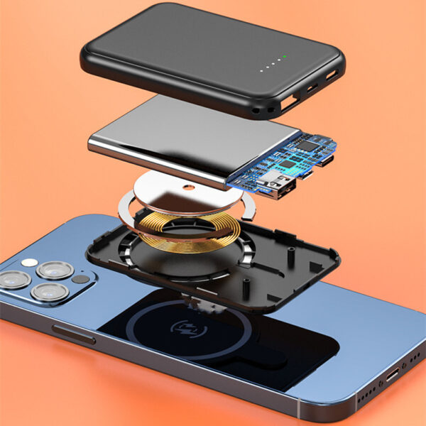 Mini Magnetic Wireless Power Bank (5000mAh) - Image 10