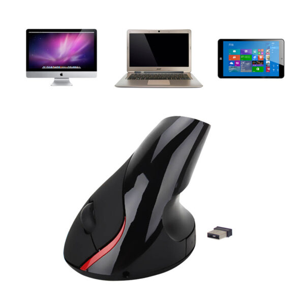 Wireless Rechargeable Ergonomic Mouse - Image 2
