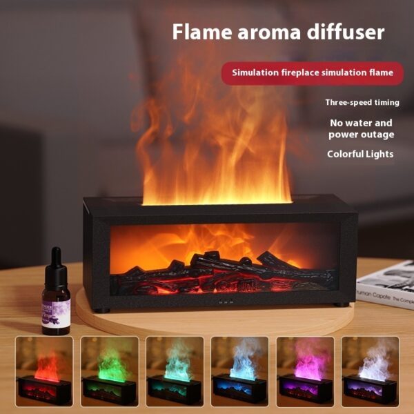 3D Flame Essential Oil Diffuser - Image 5