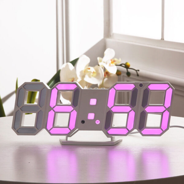 3D LED Digital Wall Clock - Image 3