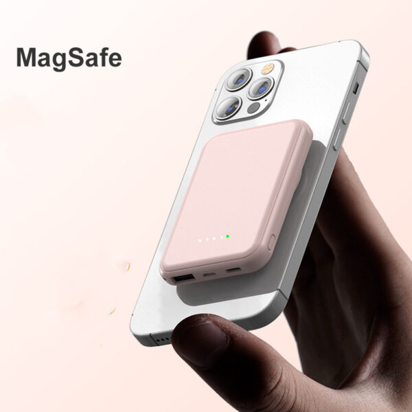 Mini Magnetic Wireless Power Bank (5000mAh) - Image 6