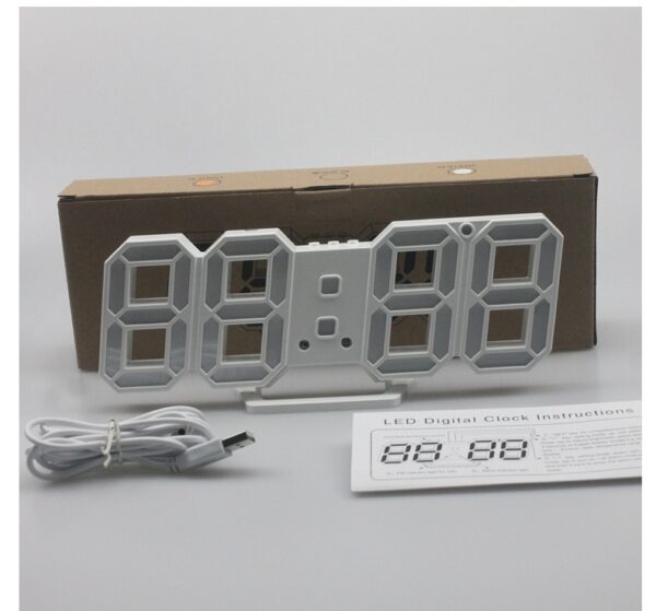 3D LED Digital Wall Clock - Image 5