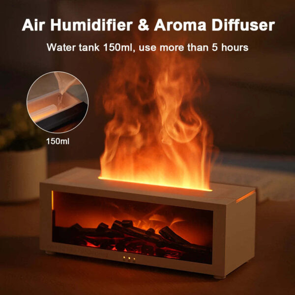3D Flame Essential Oil Diffuser - Image 3