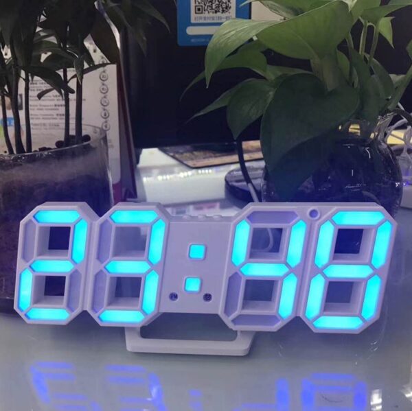 3D LED Digital Wall Clock - Image 4