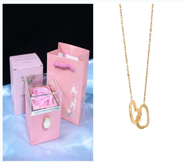 Rotating Rose Jewelry Gift Box – Perfect for Her - Image 7