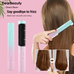 Wireless Rechargeable Hair Straightener & Curler