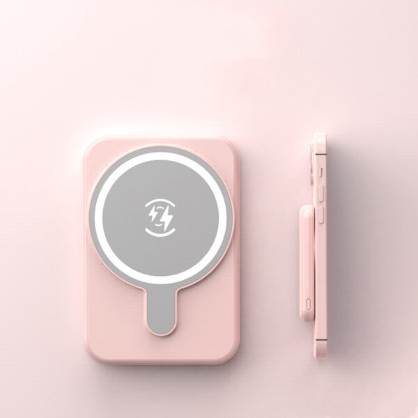 Mini Magnetic Wireless Power Bank (5000mAh) - Image 2