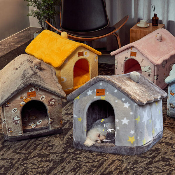 Foldable Warm Dog  & Cat Bed