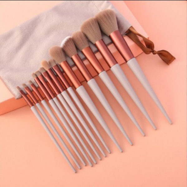 13-Piece Professional Makeup Brush Set - Image 2