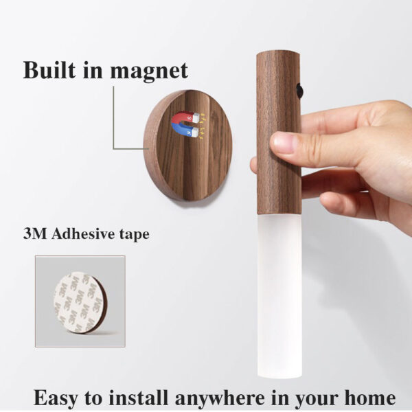 Magnetic Wireless Night Light with Motion Sensor - Image 4