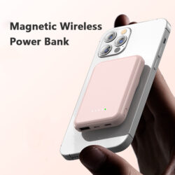 Mini Magnetic Wireless Power Bank (5000mAh)