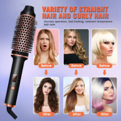 Portable Hair Curler & Straightener
