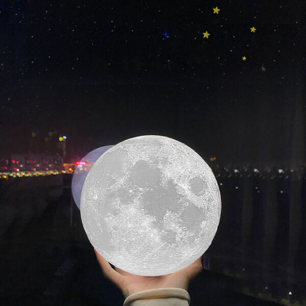 3D Moon Night Lamp - Image 3