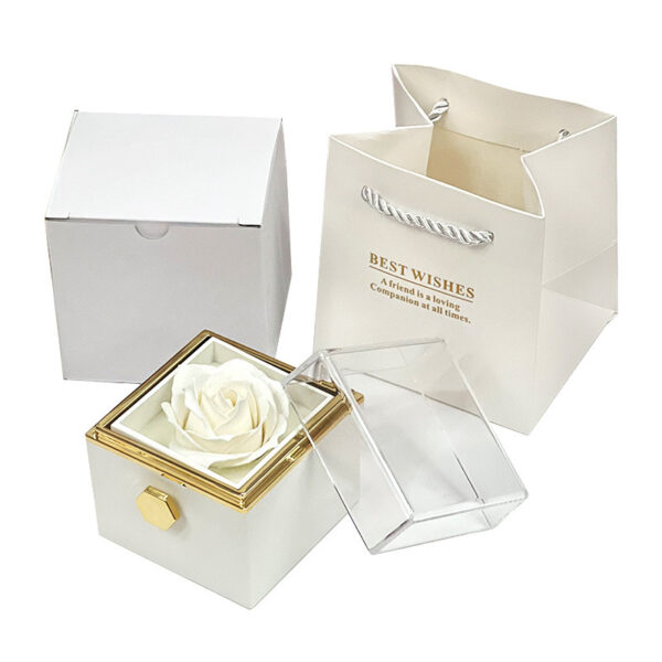 Rotating Rose Jewelry Gift Box – Perfect for Her - Image 10