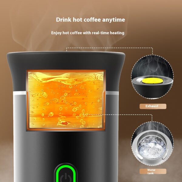 3-in-1 Portable Electric Coffee Grinder & Maker - Image 10