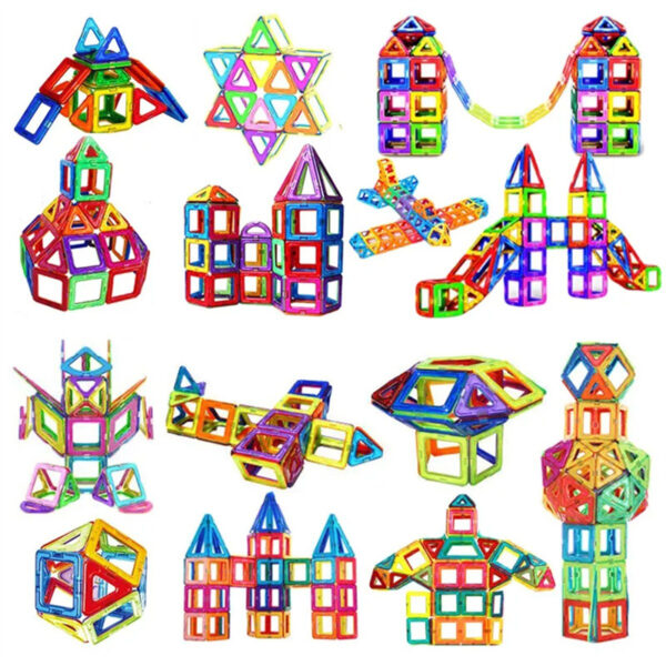 Magnetic Building Blocks Construction Set - Image 9