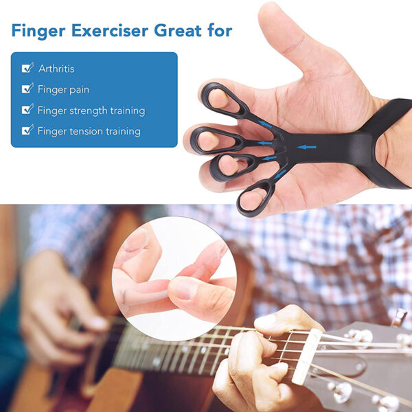 Silicone Finger Grip Strength Trainer - Image 6