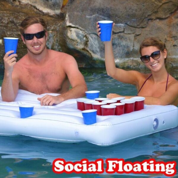 Inflatable Beer Pong Table & Ice Cooler - Image 4