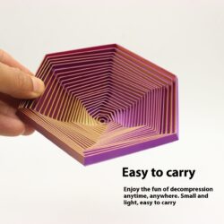 Hexagon 3D Printed Fidget Toy