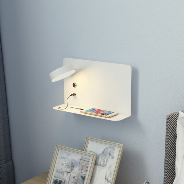 USB Charging Bedside Lamp - Image 6