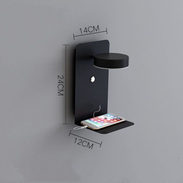 USB Charging Bedside Lamp - Image 7