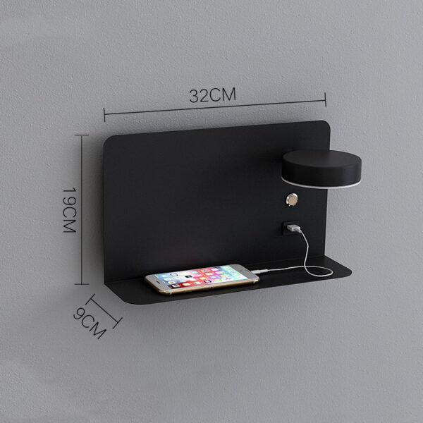 USB Charging Bedside Lamp - Image 8