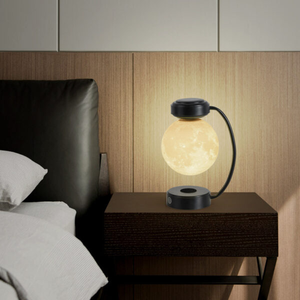 3D LED Levitating Moon Lamp - Image 4