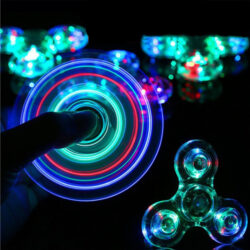 LED Glow-in-the-Dark Fidget Spinner