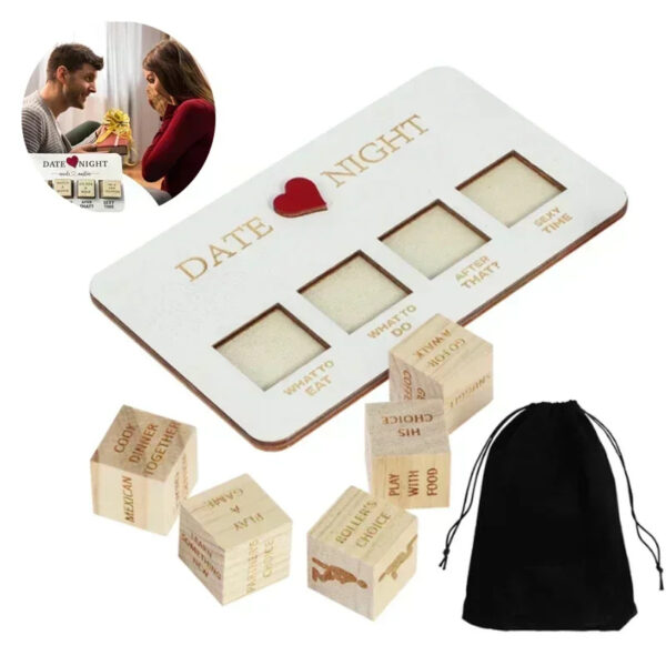 Wooden Date Night Dice Game - Image 5