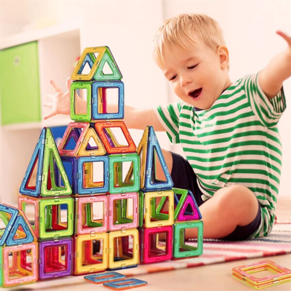 Magnetic Building Blocks Construction Set - Image 3