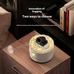 Battery-Powered Flame Aroma Diffuser
