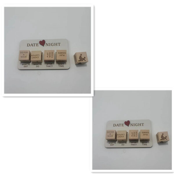 Wooden Date Night Dice Game - Image 9