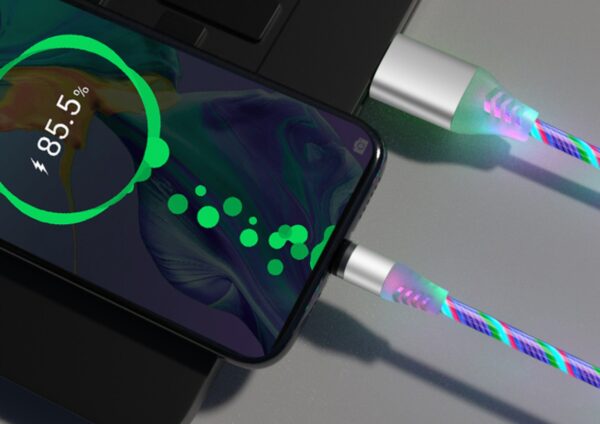 Magnetic Flowing Light Charging Cable - Image 3