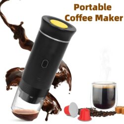 3-in-1 Portable Electric Coffee Grinder & Maker
