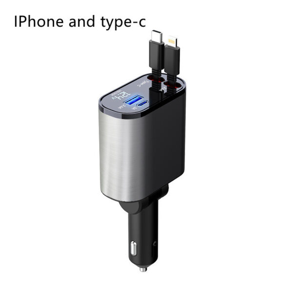 100W Fast Charging Car Charger - Image 3