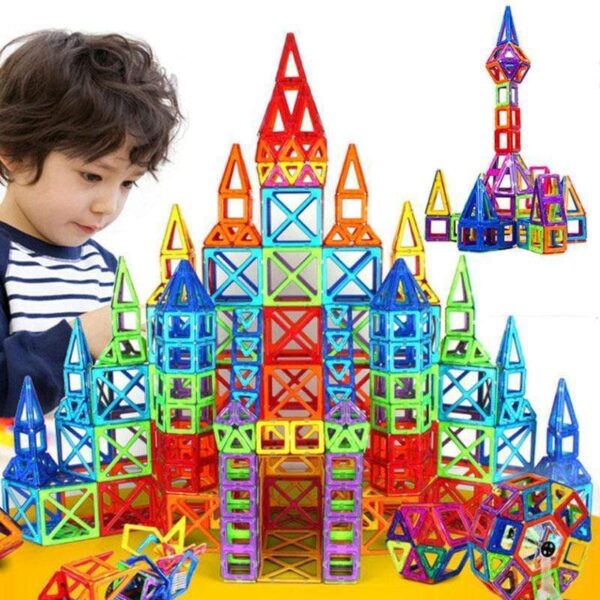 Magnetic Building Blocks Construction Set - Image 2