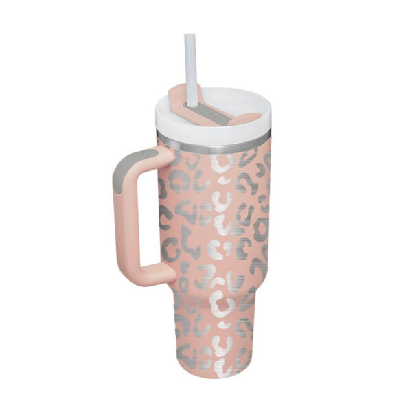 40oz Insulated Tumbler with Straw - Image 8