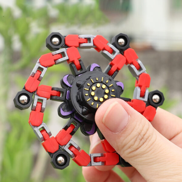 Deformed Fidget Spinner Chain Toy - Image 4