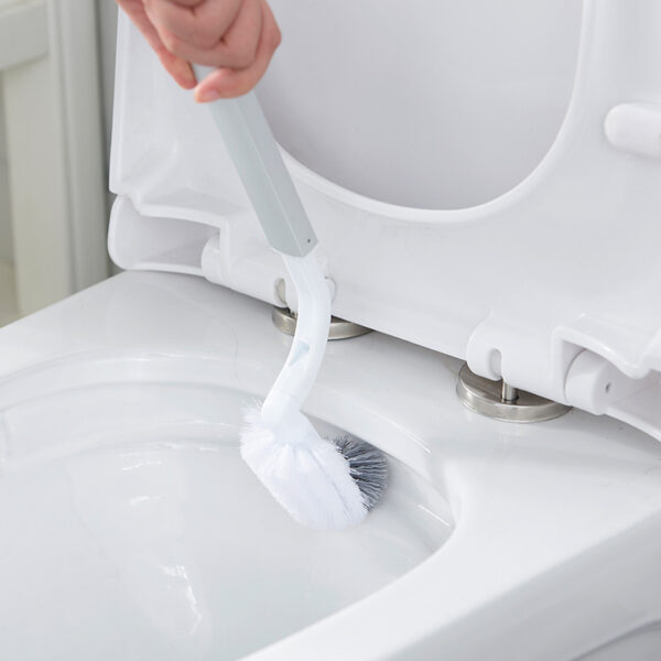Creative Toilet Brush & Trash Can Set - Image 4