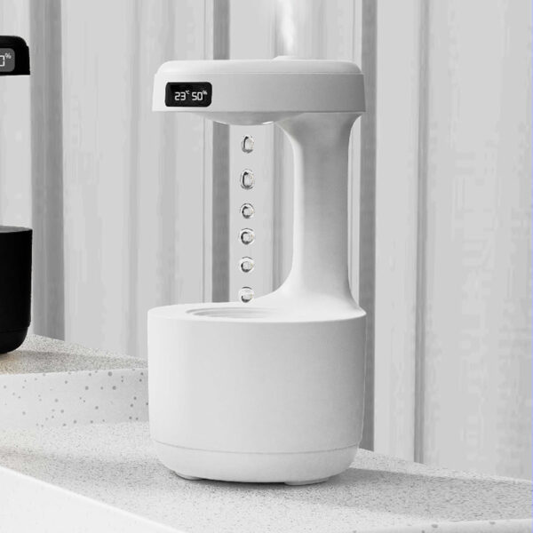 Anti-Gravity Humidifier & Clock - Image 8