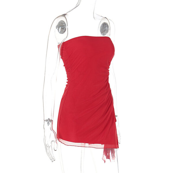 Y2K Backless Split Dress - Image 4