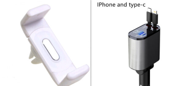 100W Fast Charging Car Charger - Image 8