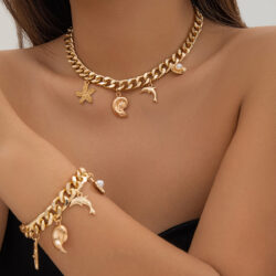 Boho Conch & Starfish Jewelry Set