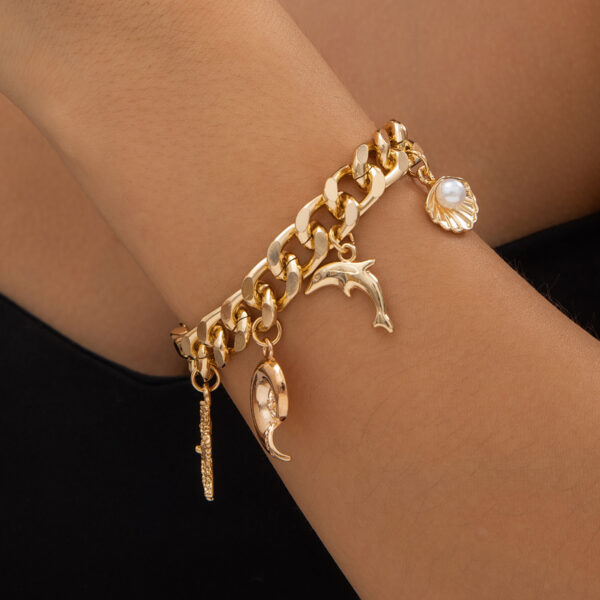 Boho Conch & Starfish Jewelry Set - Image 3