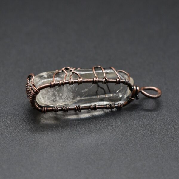 Stone Crystal Tree of Life Pendant - Image 2