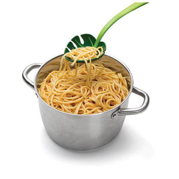 Green Leaf Colander Spoon - Image 5