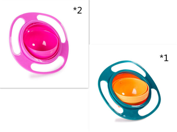 360° Spill-Proof Rotating Bowl - Image 9