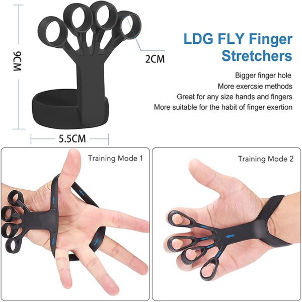Silicone Finger Grip Strength Trainer - Image 2