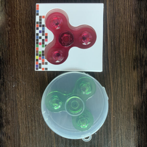 LED Glow-in-the-Dark Fidget Spinner - Image 5